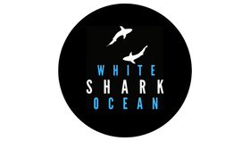White Shark Ocean Logo great white shark media exploration and conservation