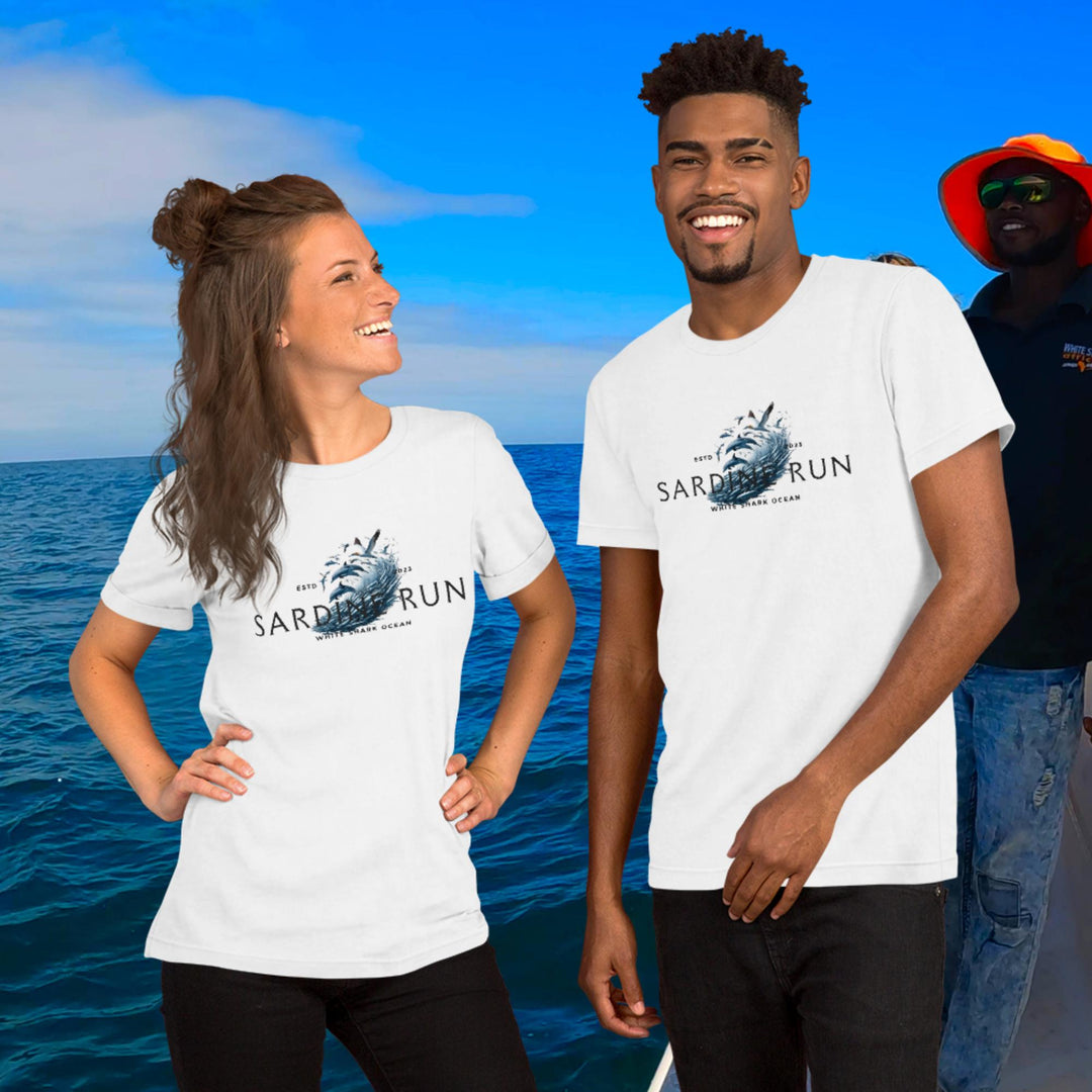 White Shark Ocean "Sardine Run" T-Shirt, Sardine Run