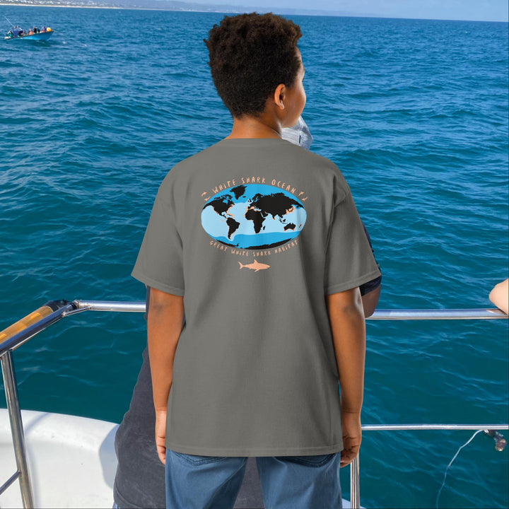 Great White Shark Habitat Youth Classic T'Shirt | Great White Shark | White Shark Ocean
