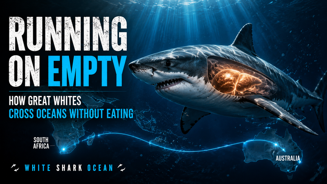Running on Empty: How Great White Sharks Cross Oceans Without Eating