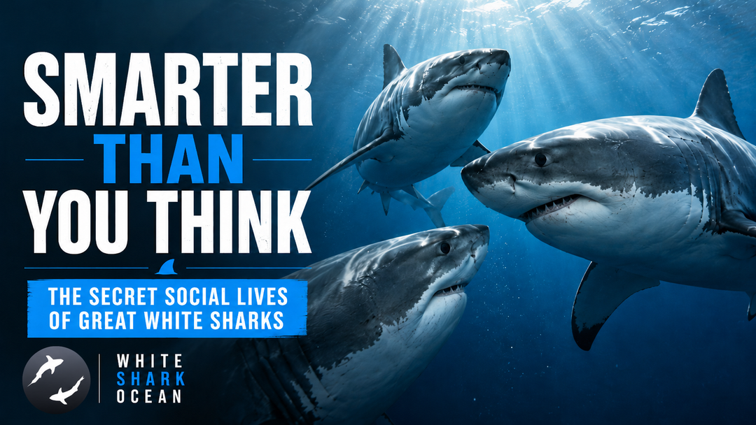 Smarter Than You Think: The Secret Social Lives of Great White Sharks