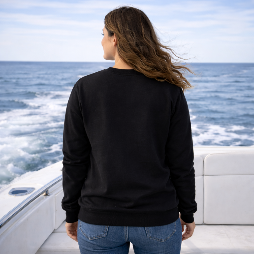White Shark Ocean Logo Sweatshirt