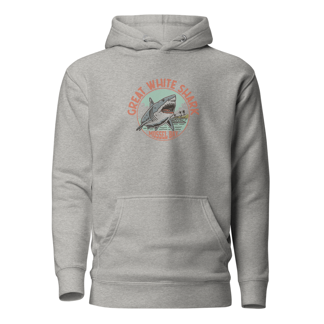 Monoline Mossel Bay Great White Shark Hoodie Front