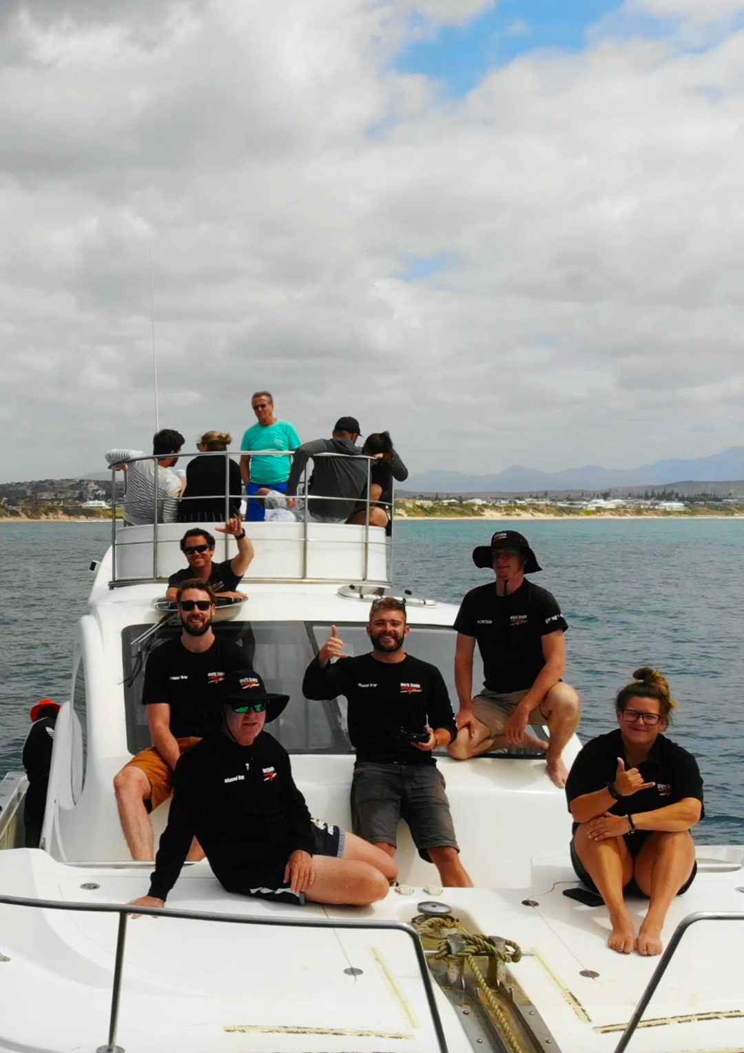 Great White Shark Program, Team Picture "white shark ocean"