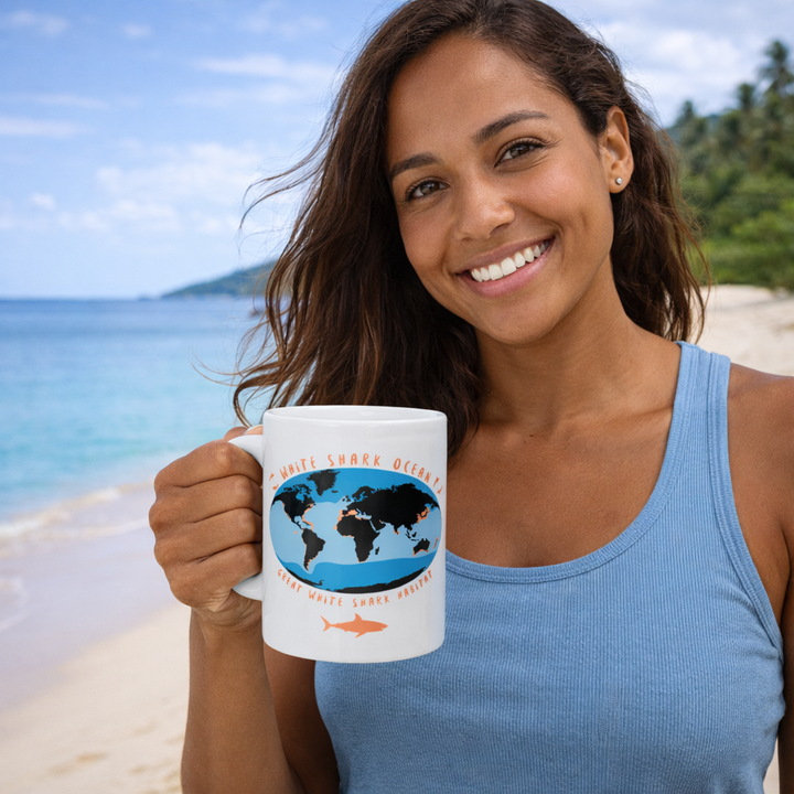 Great White Shark Habitat Mug