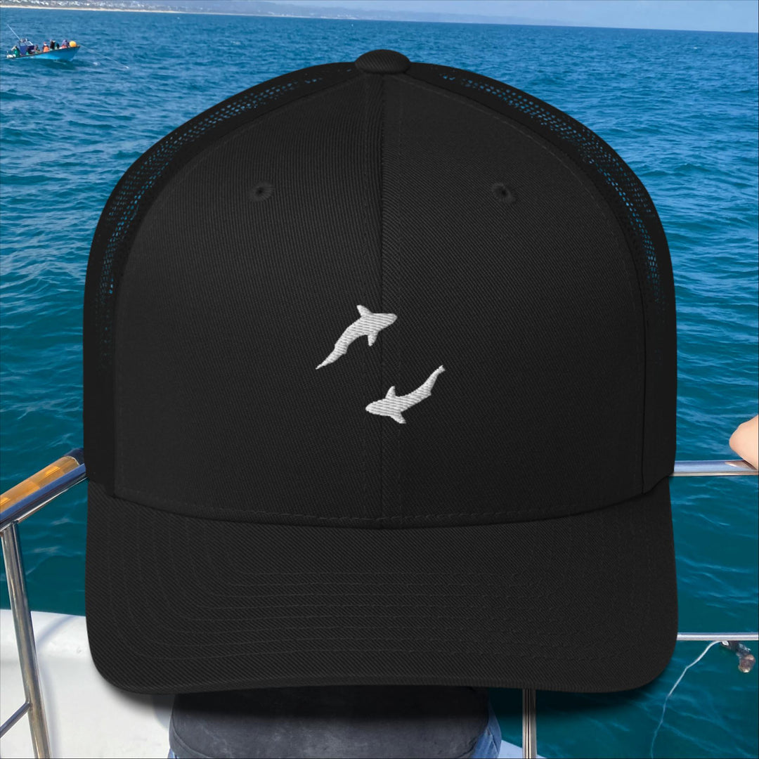 White Shark Ocean Crew Trucker Cap