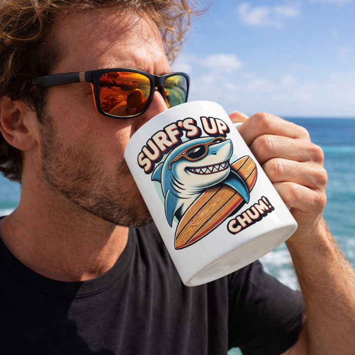 Surfs Up Chum Mug