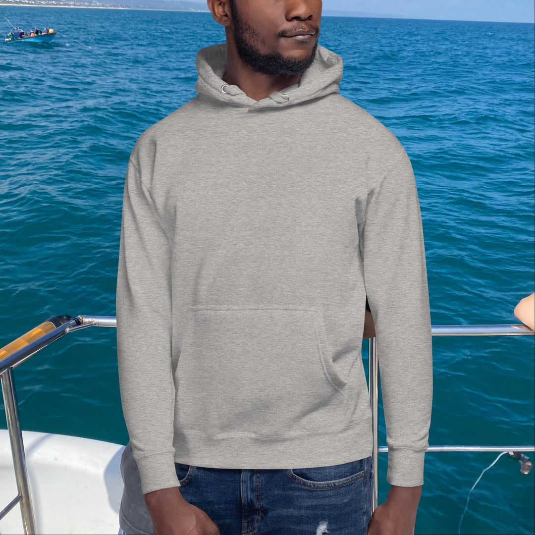 White Shark Ocean Cage Boat Hoodie