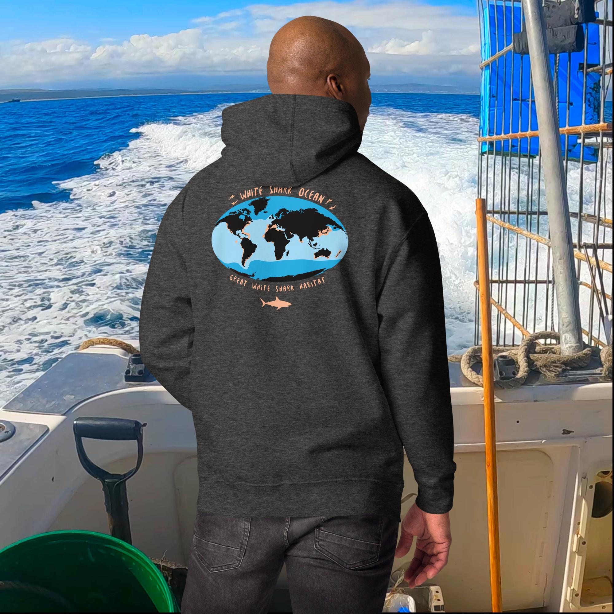 Great White Shark Habitat Unisex Hoodie