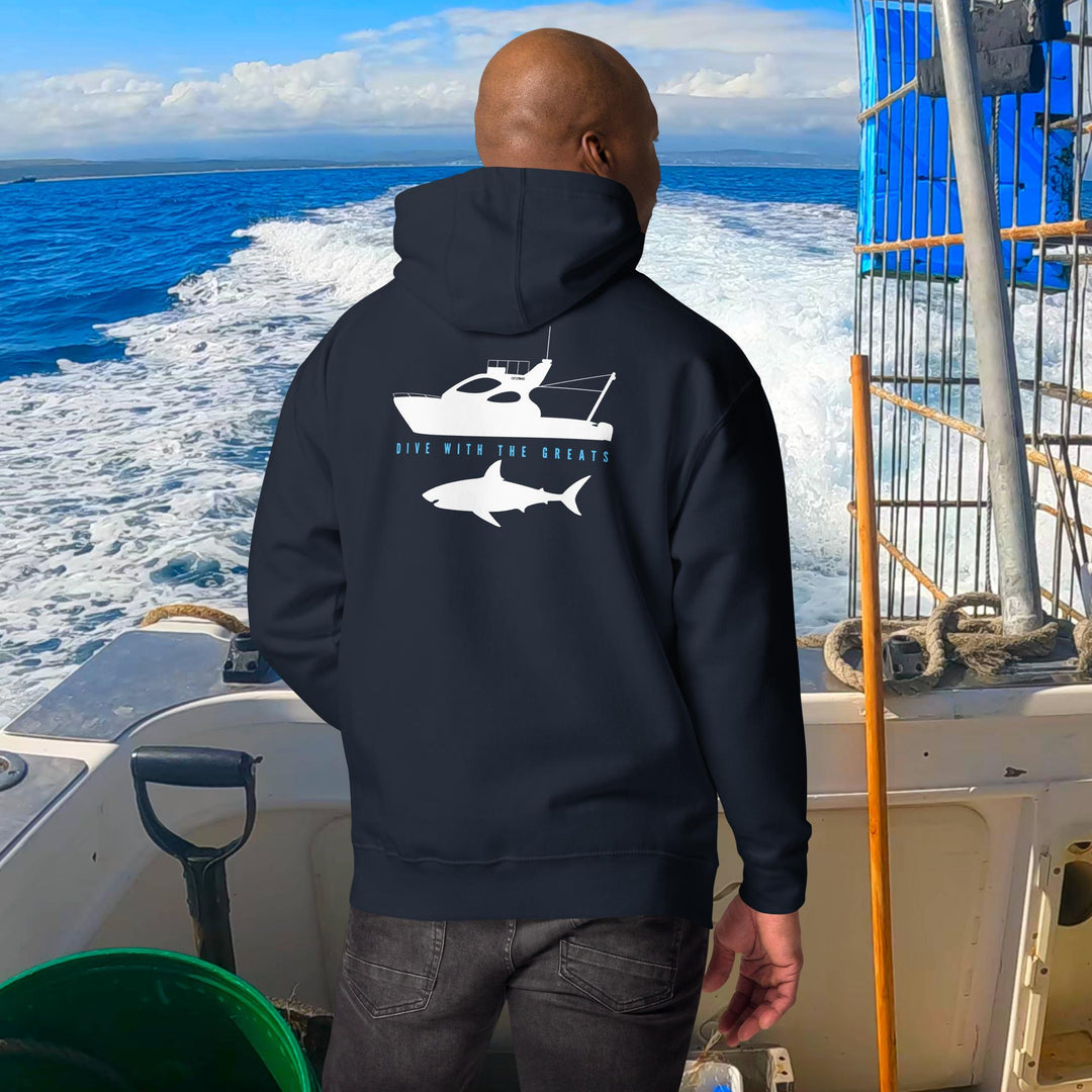 Dive With The Greats Mossel Bay Unisex Hoodie