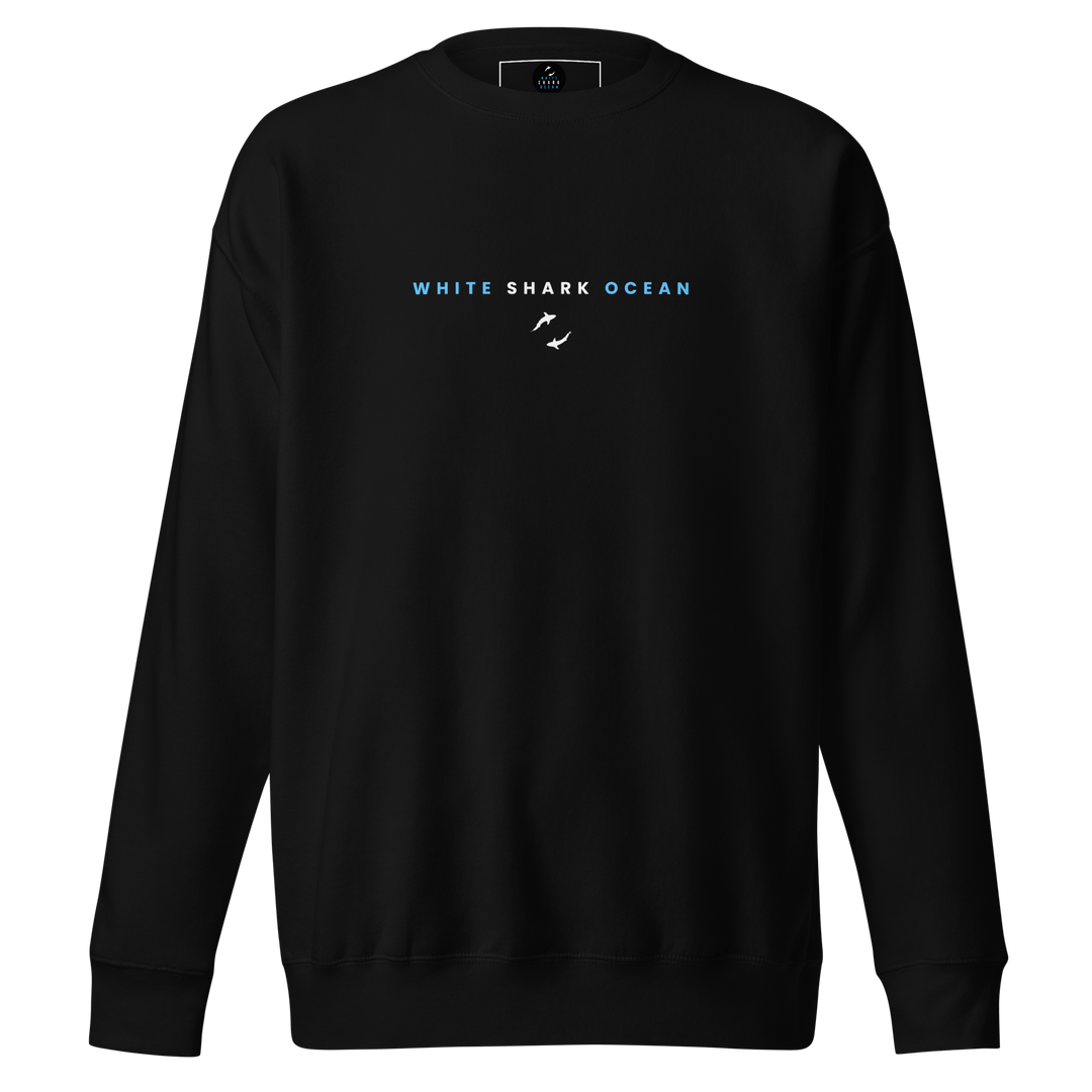 White Shark Ocean Logo Sweatshirt
