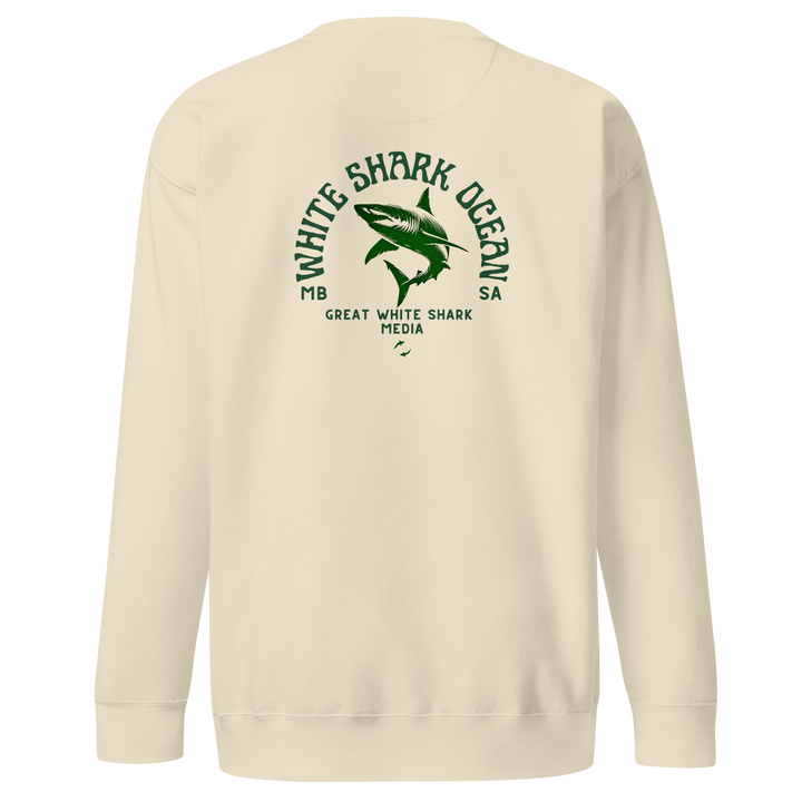 White Shark Ocean Great White Shark Media Sweatshirt