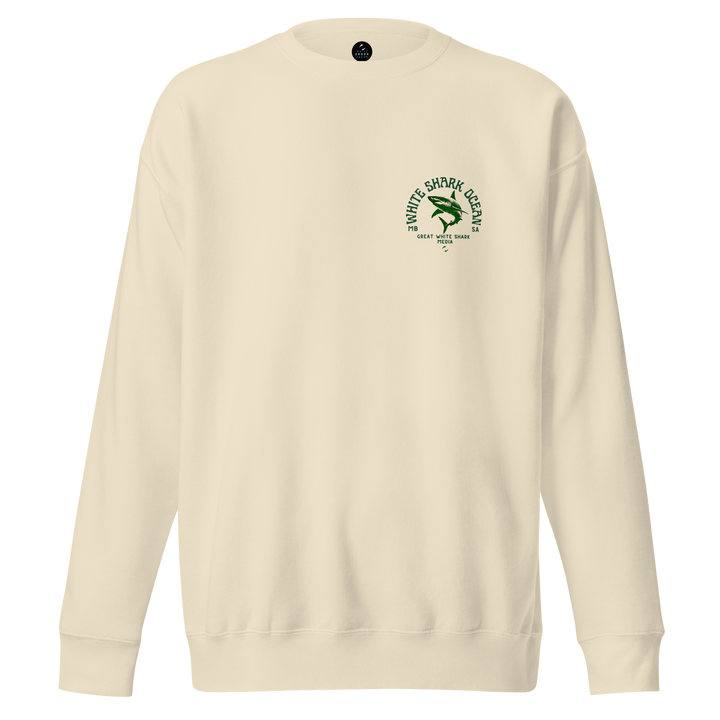 White Shark Ocean Great White Shark Media Sweatshirt