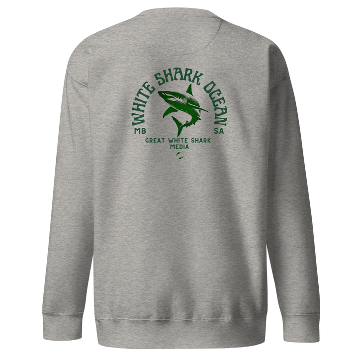 White Shark Ocean Great White Shark Media Sweatshirt