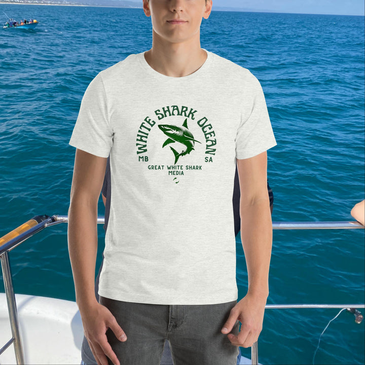 White Shark ocean Great White Shark T-shirt Front | Great White Shark | White Shark Ocean