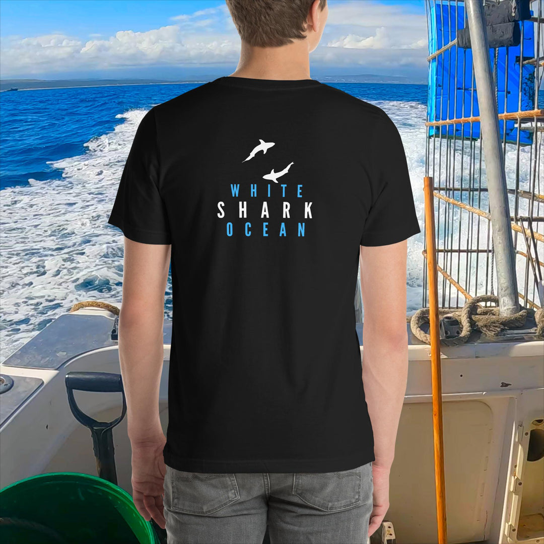 White Shark Ocean Crew T-Shirts