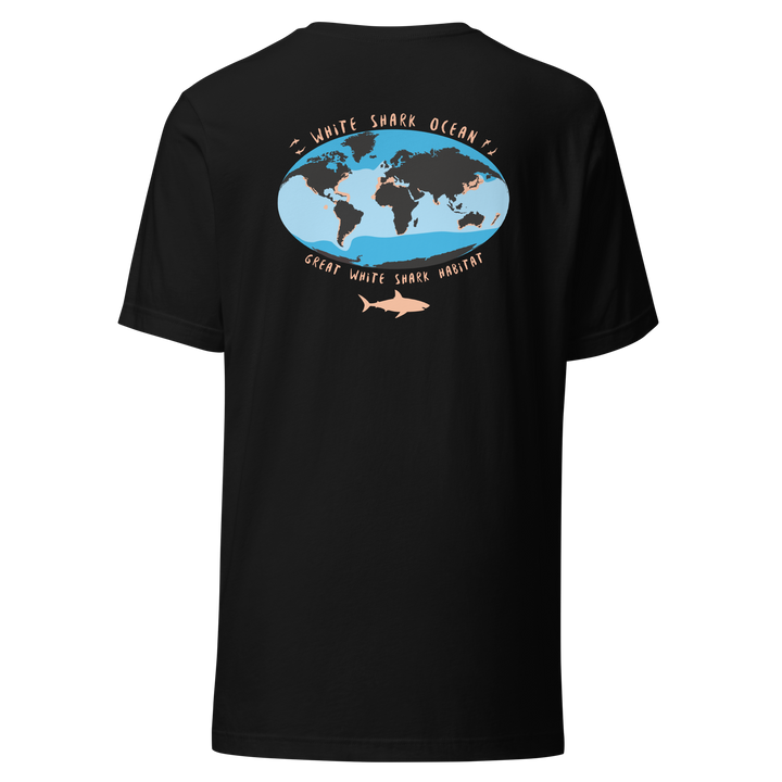 Great White Shark Habitat Unisex t-shirt
