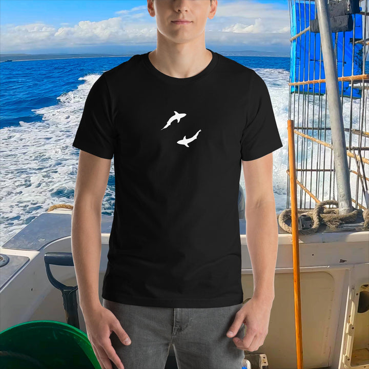 White Shark Ocean Crew T-Shirts