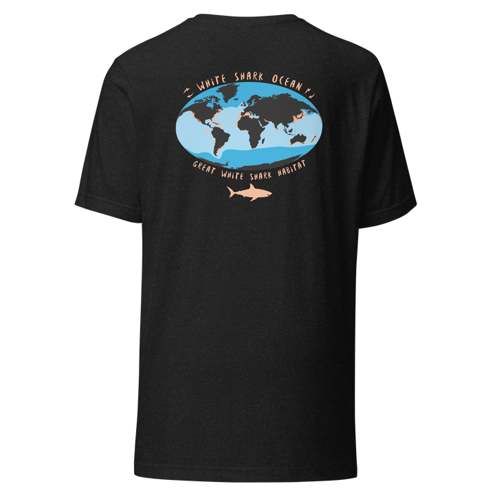 Great White Shark Habitat Unisex t-shirt