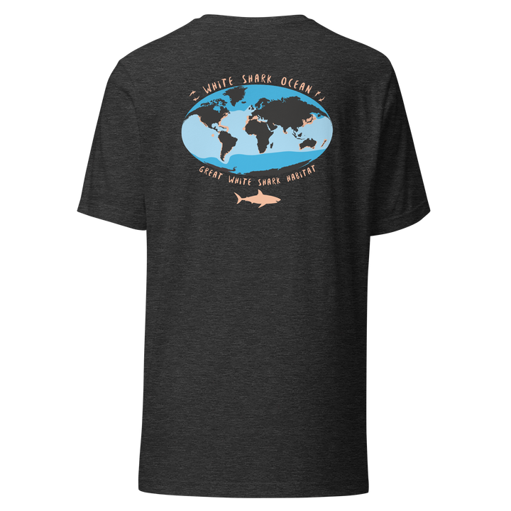 Great White Shark Habitat Unisex t-shirt