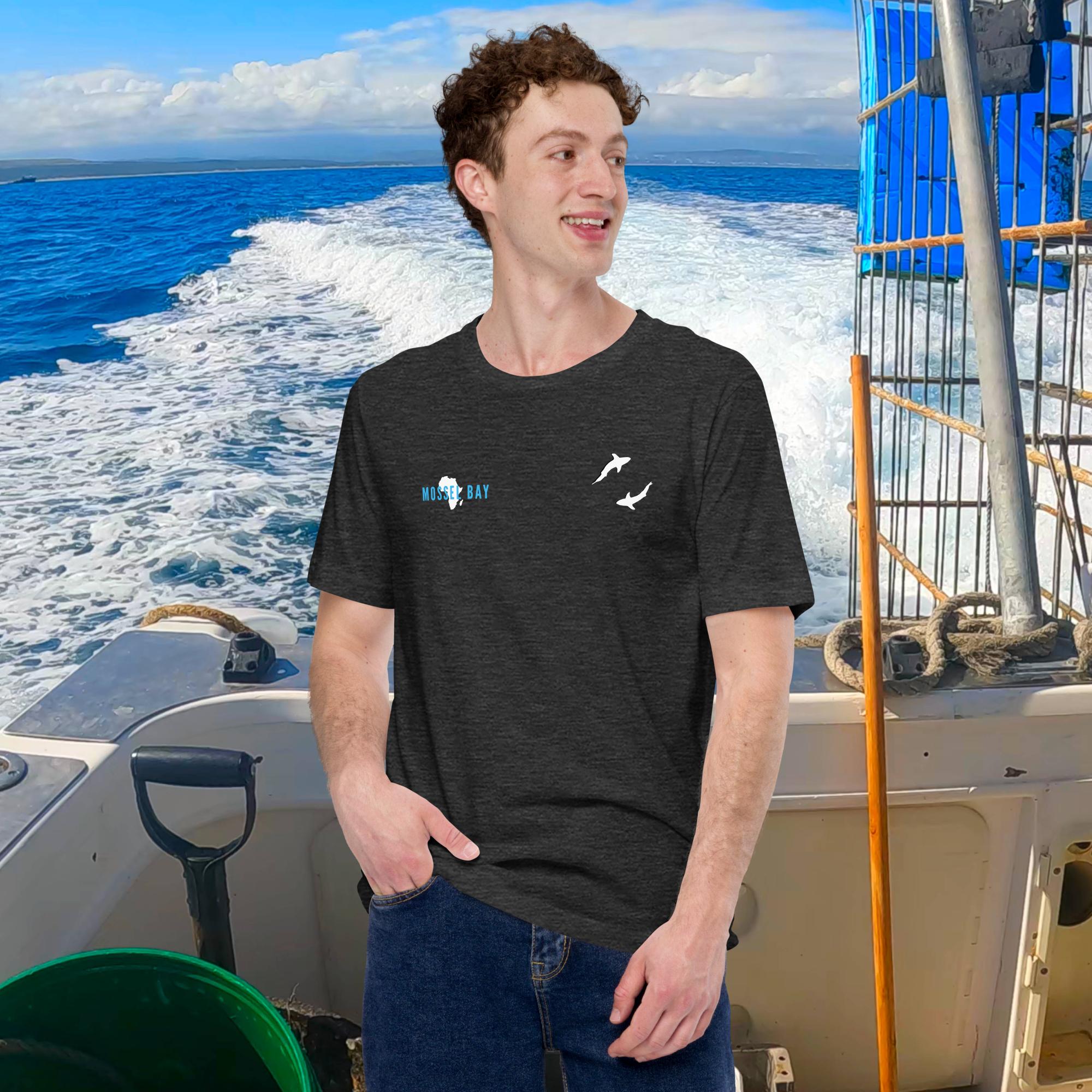 Dive With The Greats Great White Shark Unisex t-shirt