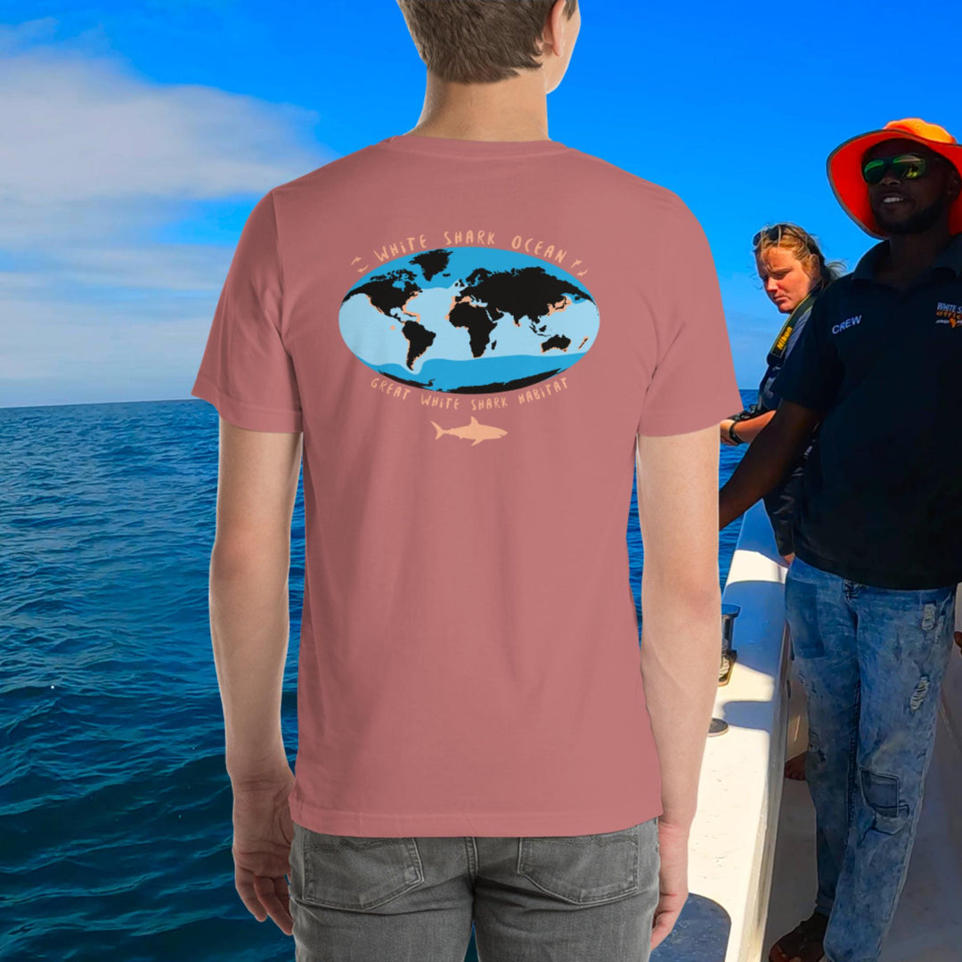 Great White Shark Habitat Unisex t-shirt
