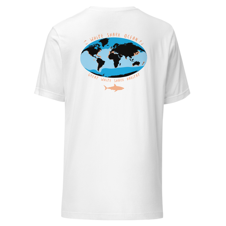 Great White Shark Habitat Unisex t-shirt
