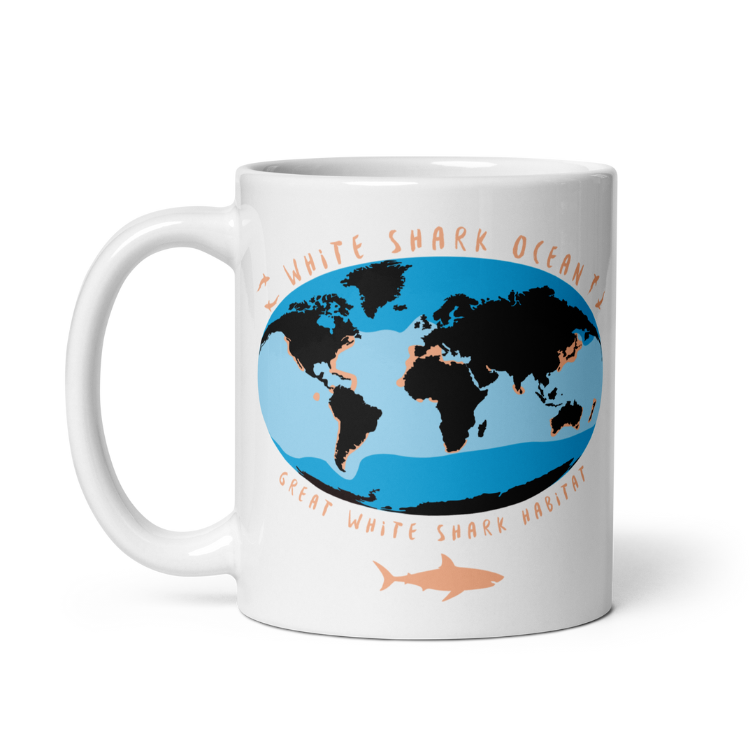 Great White Shark Habitat Mug