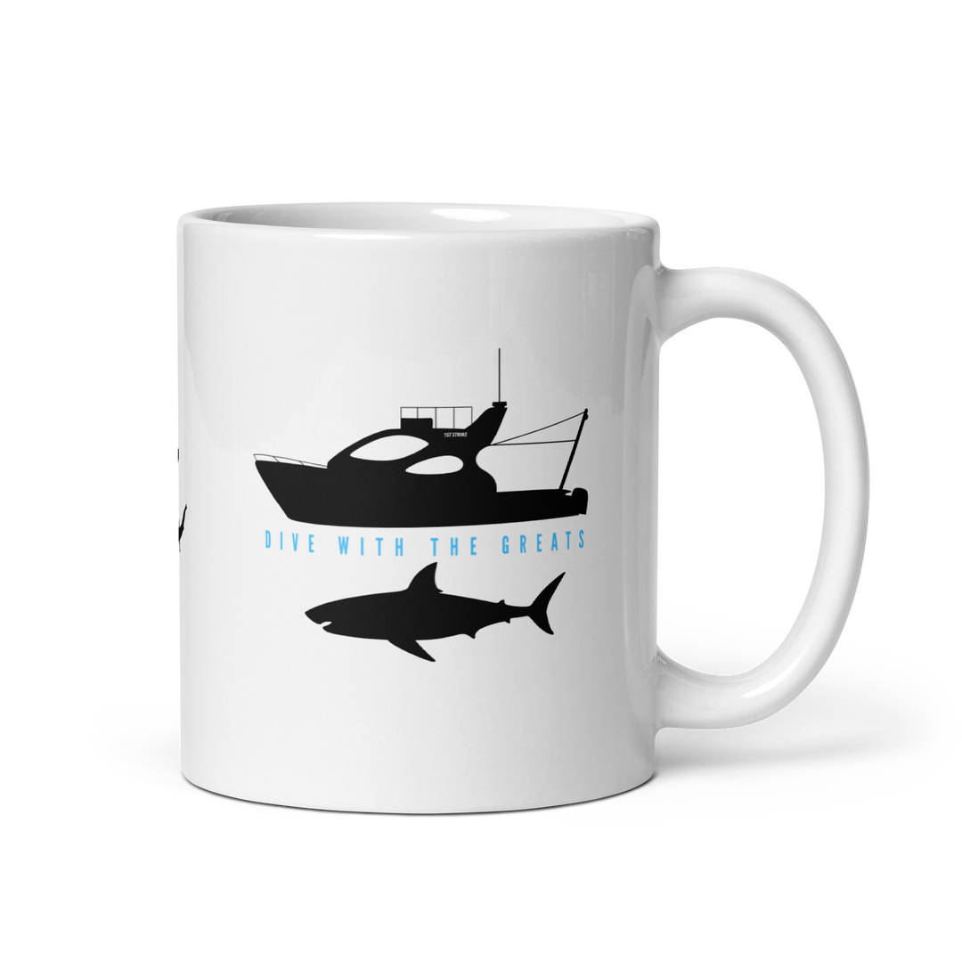 Dive With The Greats Mug
