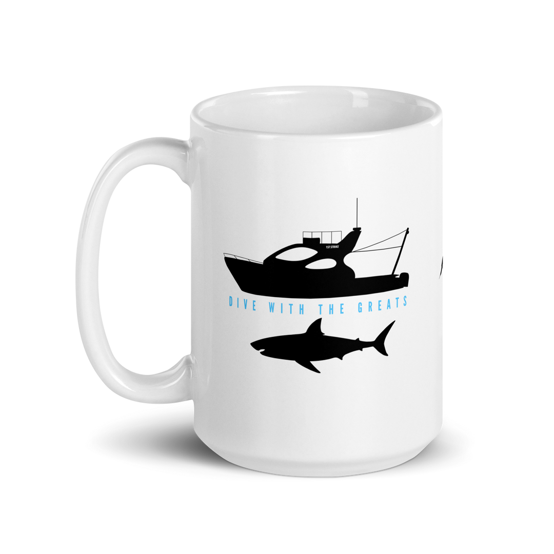 Dive With The Greats Mug