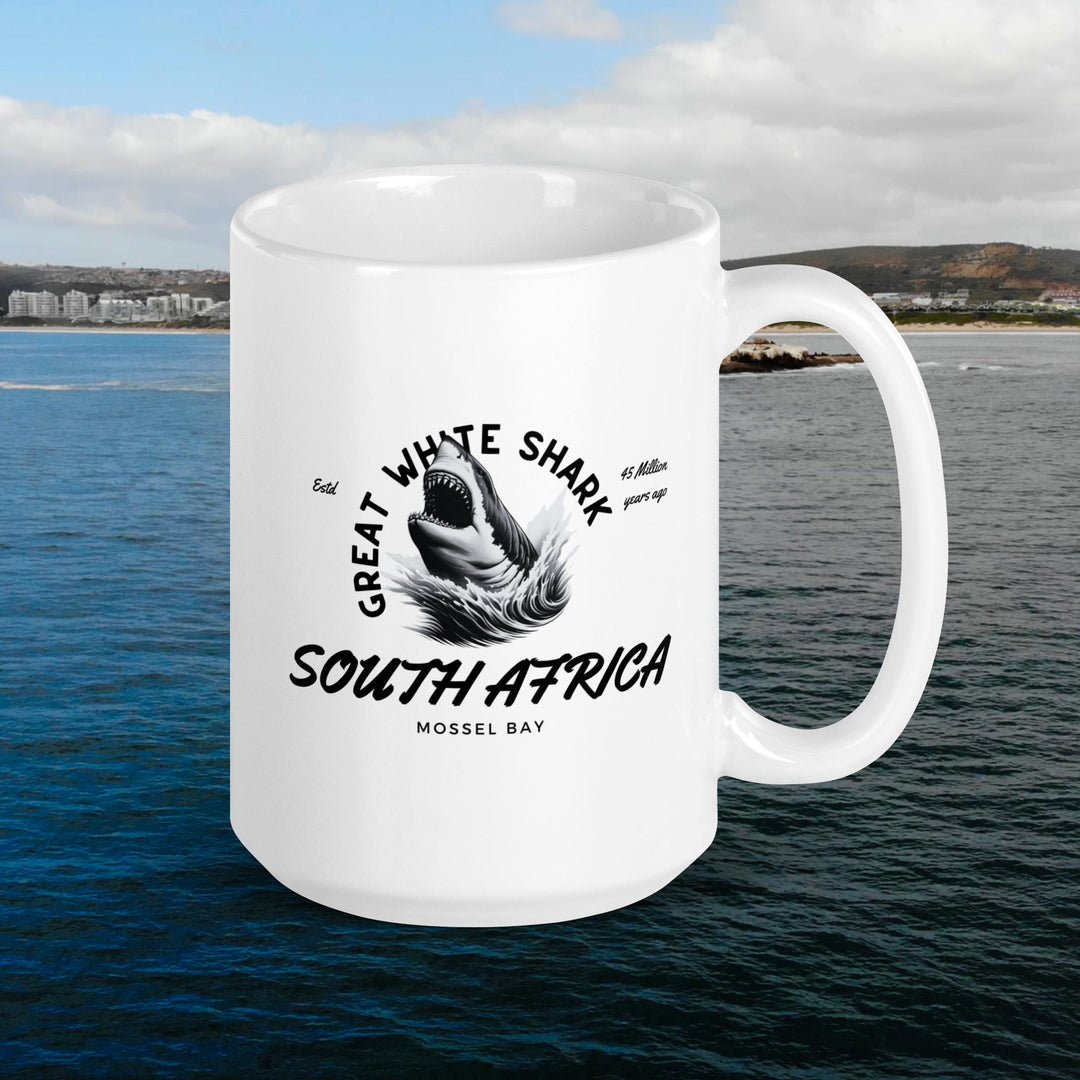 South Africa Great White Mug | White Shark Ocean | Great White Shark