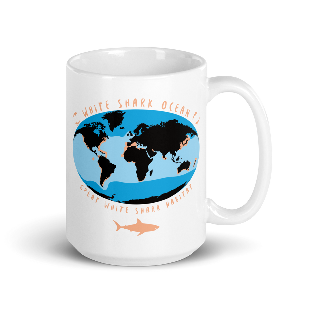 Great White Shark Habitat Mug