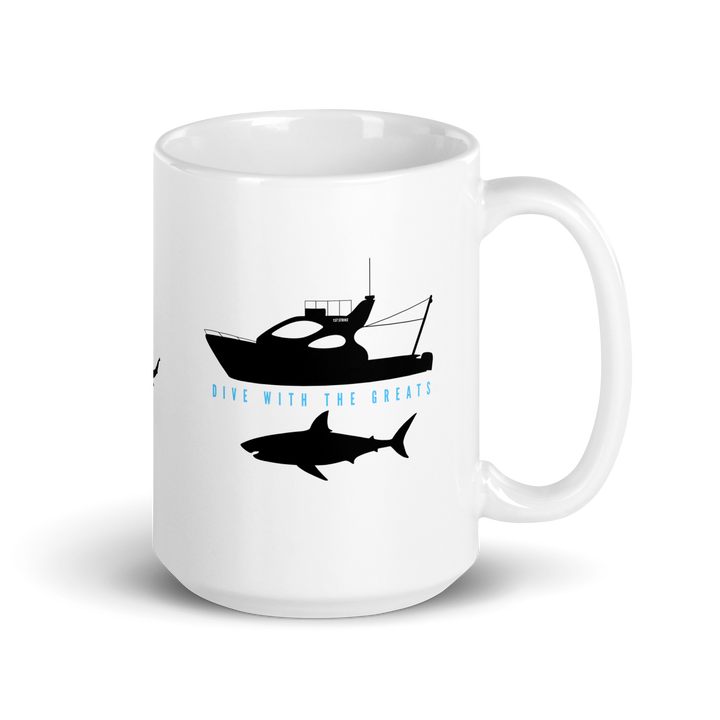 Dive With The Greats Mug