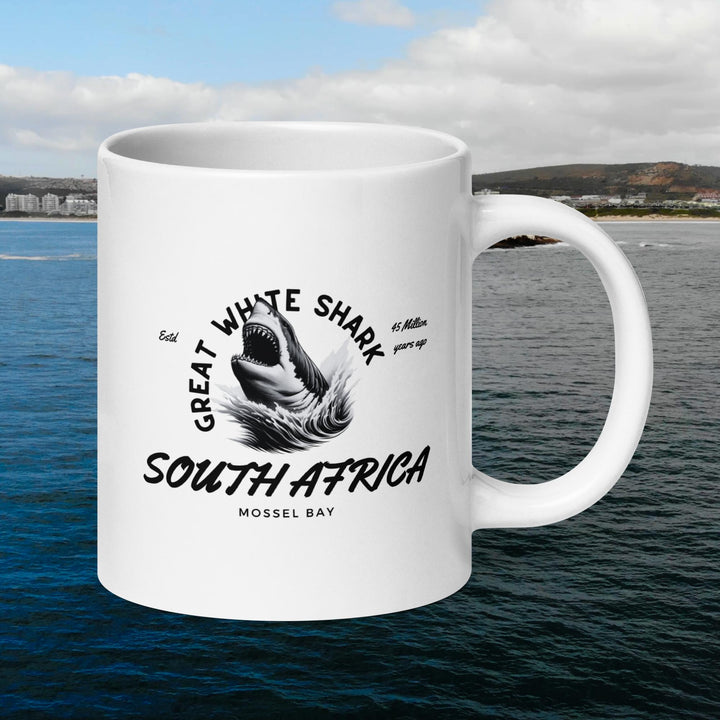 South Africa Great White Mug | White Shark Ocean | Great White Shark