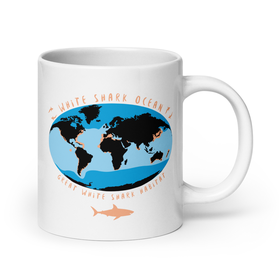 Great White Shark Habitat Mug
