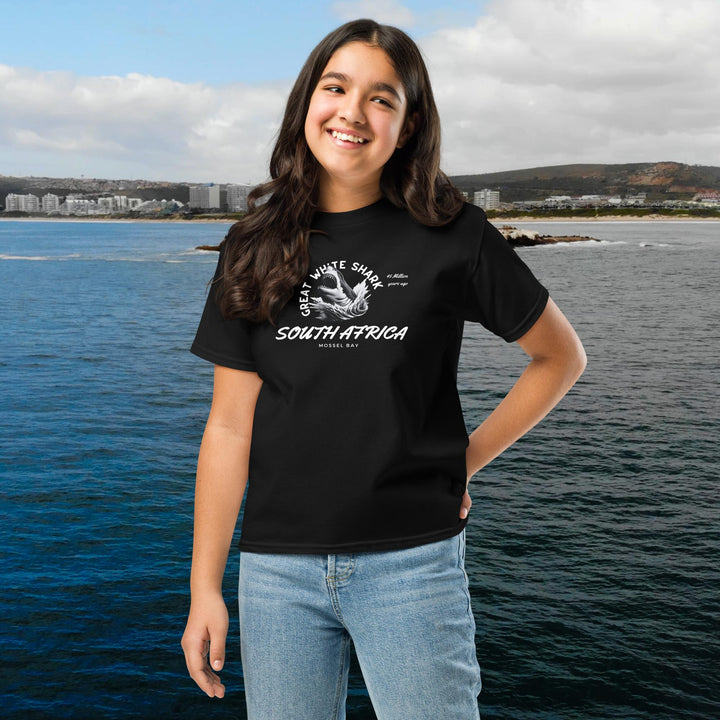 South Africa Great White Shark Youth Classic T-Shirt | great white sharks | white shark ocean