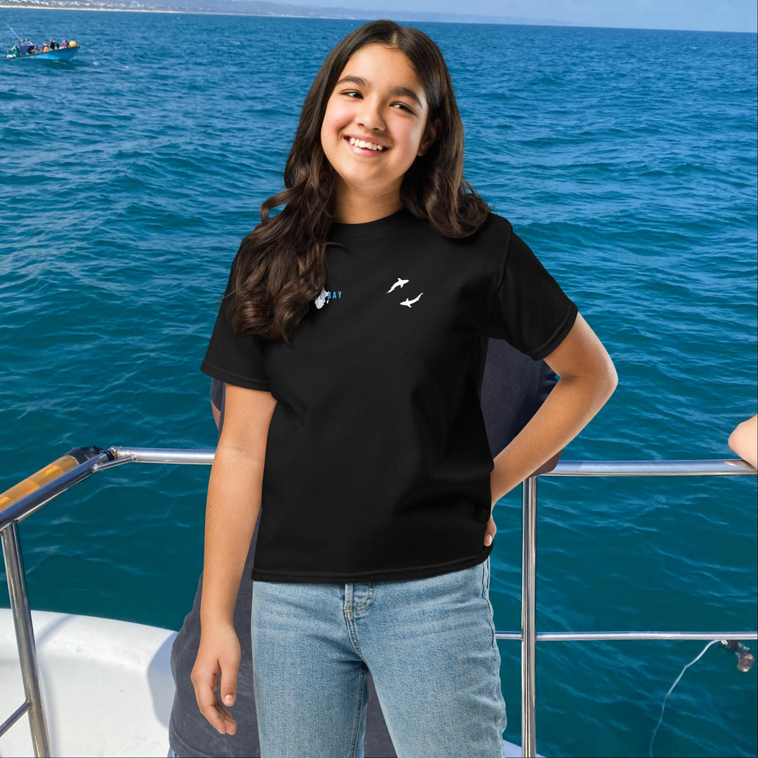 Kids T-Shirt: "Dive with the Greats"| great white shark | White Shark Ocean