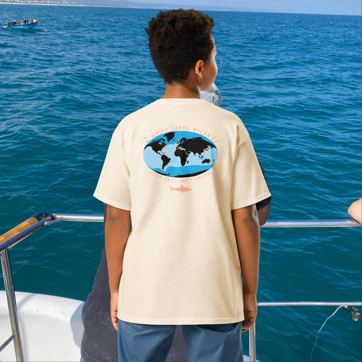 Great White Shark Habitat Youth Classic T'Shirt | Great White Shark | White Shark Ocean 