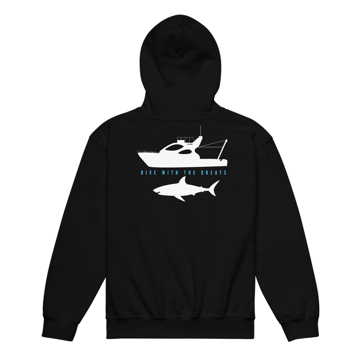 Kids Hoodie: "Dive with the Greats"