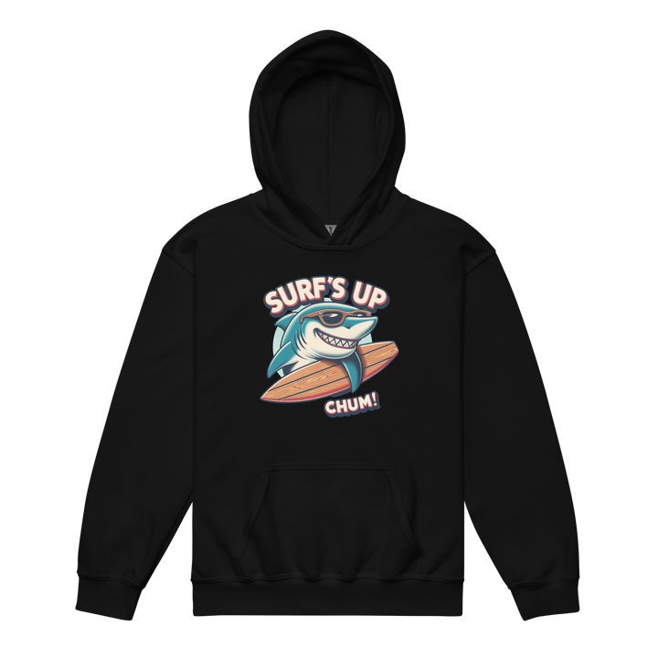 Kids Hoodie: "Surf’s Up, Chum!"