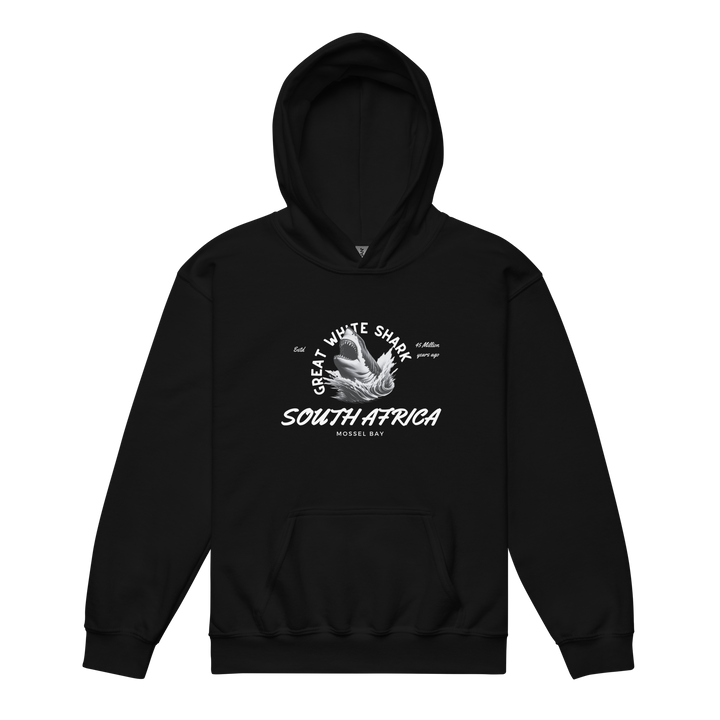 South Africa Great White Shark Youth Classic Hoodie