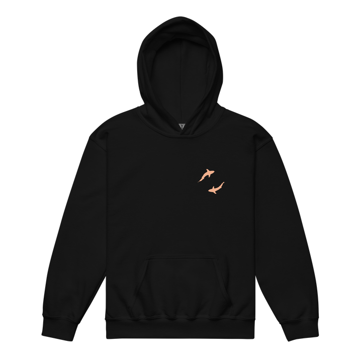 Great White Shark Habitat Youth Heavy Blend Hoodie