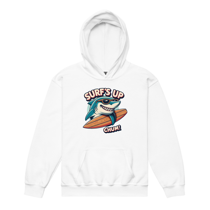 Kids Hoodie: "Surf’s Up, Chum!"